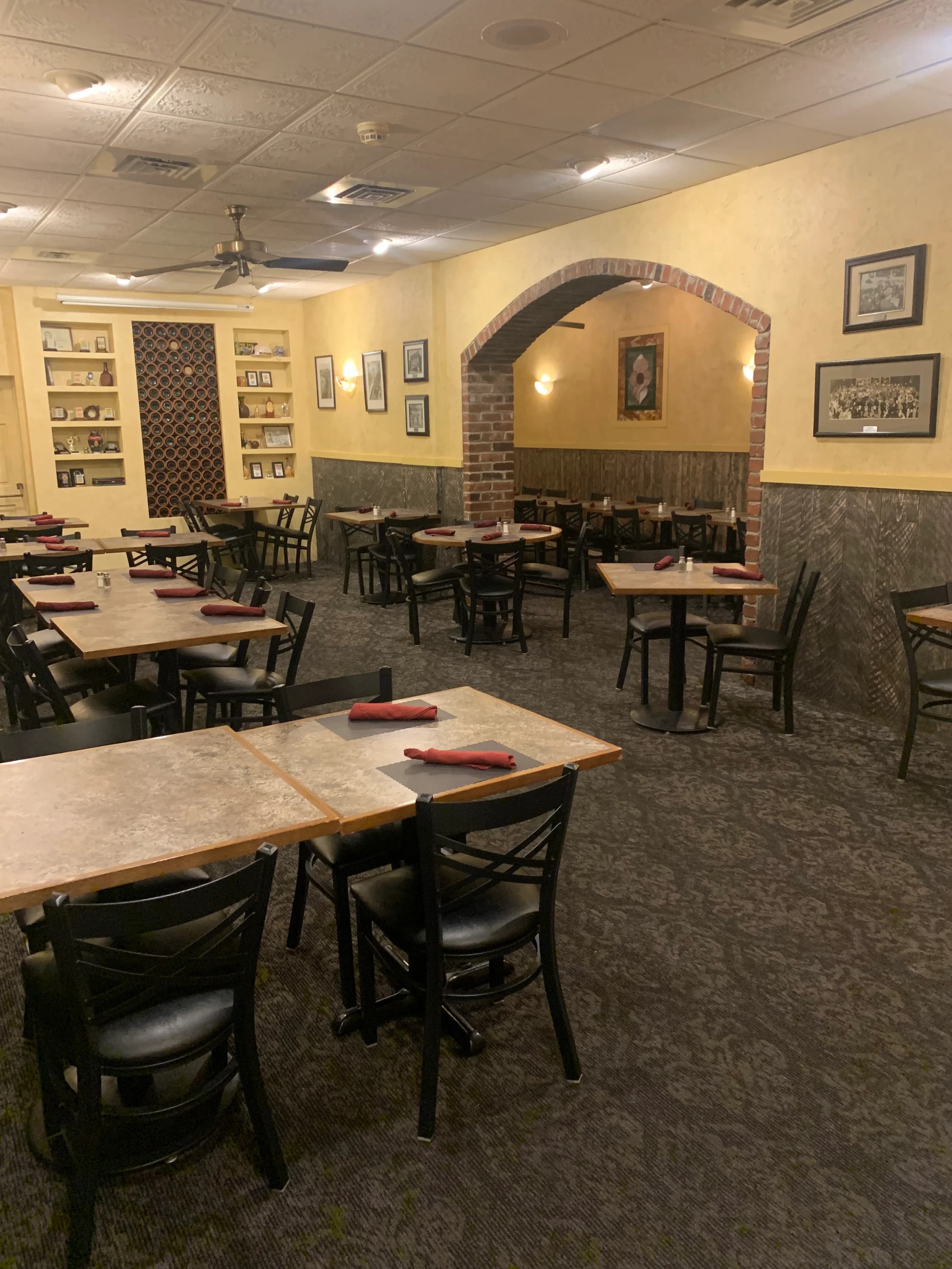 Additional dining room seating area